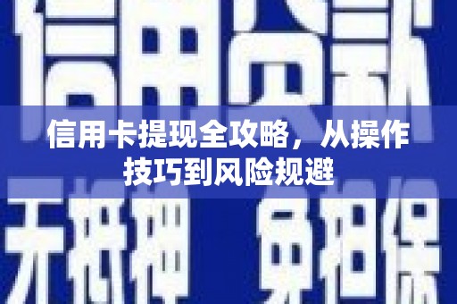 碑林信用卡提现全攻略，从操作技巧到风险规避