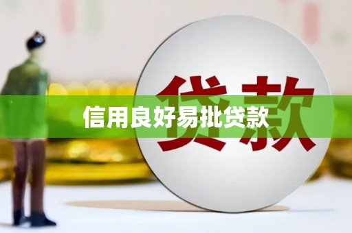 碑林信用良好易批贷款