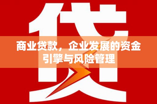 碑林商业贷款，企业发展的资金引擎与风险管理