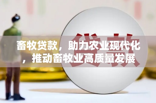 碑林畜牧贷款，助力农业现代化，推动畜牧业高质量发展