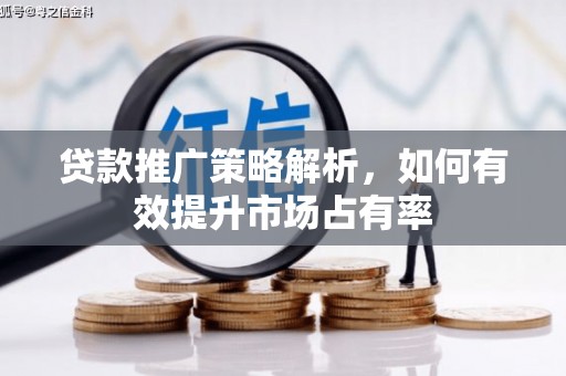 碑林贷款推广策略解析，如何有效提升市场占有率