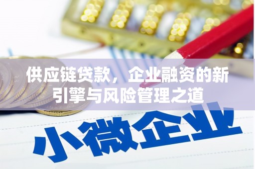 碑林供应链贷款，企业融资的新引擎与风险管理之道