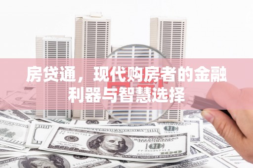 碑林房贷通，现代购房者的金融利器与智慧选择