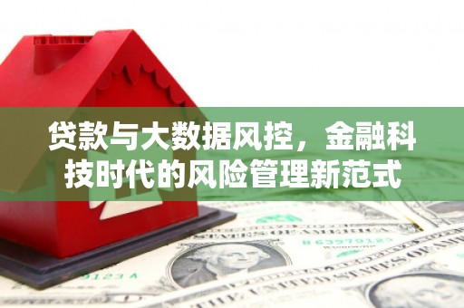 碑林贷款与大数据风控，金融科技时代的风险管理新范式