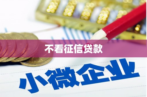 碑林不看征信贷款