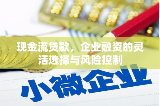 碑林现金流贷款，企业融资的灵活选择与风险控制