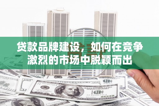 碑林贷款品牌建设，如何在竞争激烈的市场中脱颖而出