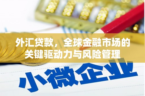 碑林外汇贷款，全球金融市场的关键驱动力与风险管理