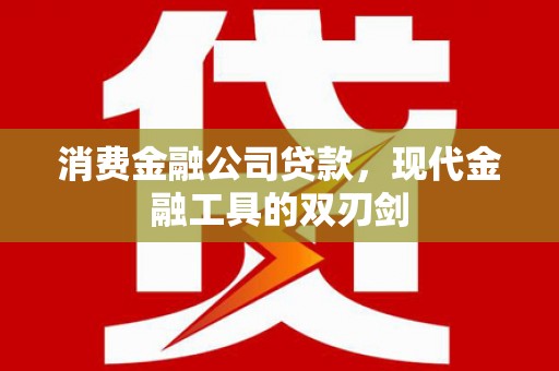 碑林消费金融公司贷款，现代金融工具的双刃剑