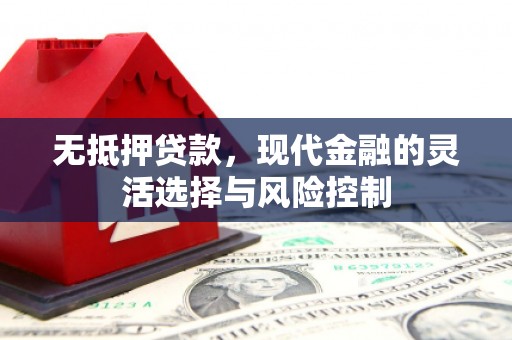 碑林无抵押贷款，现代金融的灵活选择与风险控制