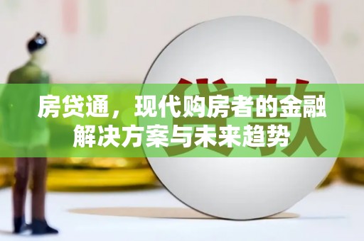 碑林房贷通，现代购房者的金融解决方案与未来趋势