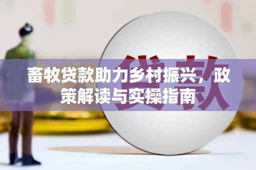 碑林畜牧贷款助力乡村振兴，政策解读与实操指南