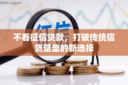 碑林不看征信贷款，打破传统信贷壁垒的新选择