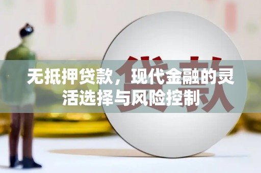 碑林无抵押贷款，现代金融的灵活选择与风险控制