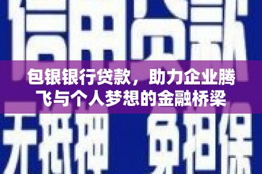 碑林包银银行贷款，助力企业腾飞与个人梦想的金融桥梁
