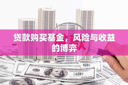 碑林贷款购买基金，风险与收益的博弈