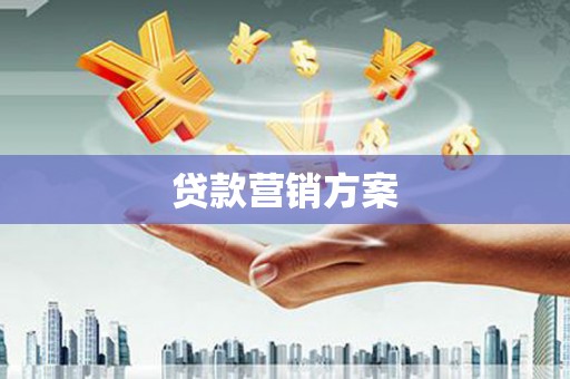 碑林贷款营销方案