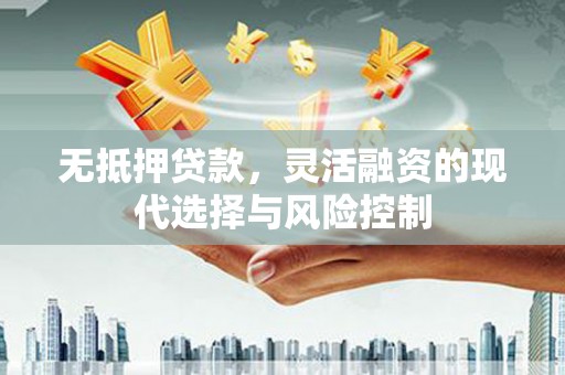 碑林无抵押贷款，灵活融资的现代选择与风险控制