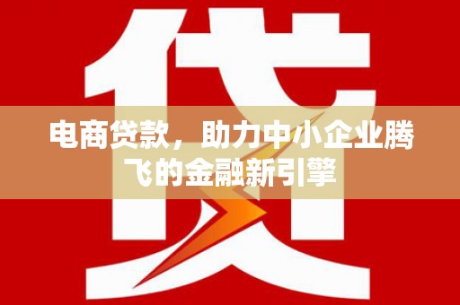 碑林电商贷款，助力中小企业腾飞的金融新引擎