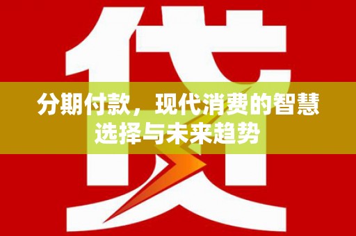碑林分期付款，现代消费的智慧选择与未来趋势