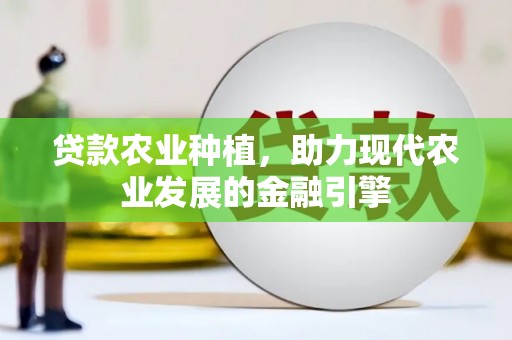 碑林贷款农业种植，助力现代农业发展的金融引擎