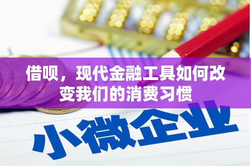 碑林借呗，现代金融工具如何改变我们的消费习惯