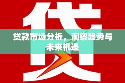 碑林贷款市场分析，洞察趋势与未来机遇