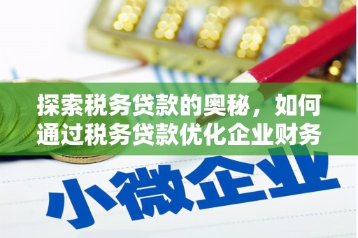 碑林探索税务贷款的奥秘，如何通过税务贷款优化企业财务