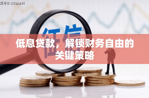 碑林低息贷款，解锁财务自由的关键策略