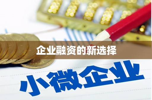 碑林企业融资的新选择