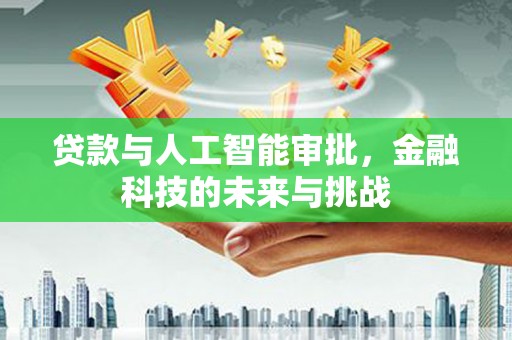 碑林贷款与人工智能审批，金融科技的未来与挑战