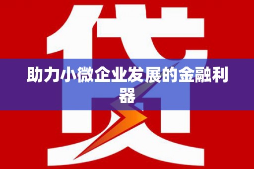 碑林助力小微企业发展的金融利器