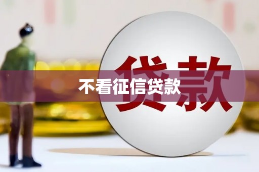 碑林不看征信贷款