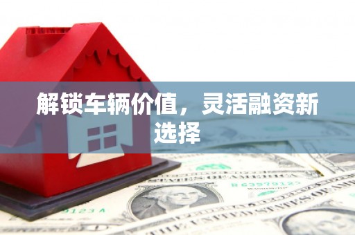 碑林解锁车辆价值，灵活融资新选择