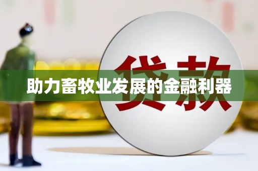 碑林助力畜牧业发展的金融利器
