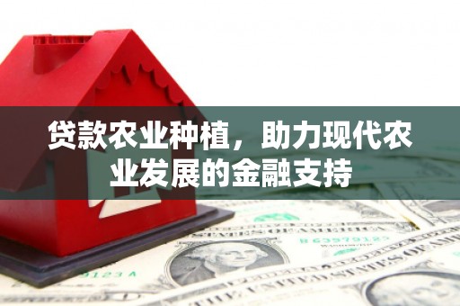 碑林贷款农业种植，助力现代农业发展的金融支持